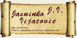 Jasminko Vijatović vizit kartica